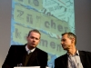 Markus Eisenhut, Co-Chefredaktor , und Rudolf Burger, Vize-Chefredaktor , am 17. Berner Medientag im Kornhausforum Bern zum Thema . (C) Daniel Bernet