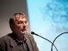 Hanspeter Sporri (Publizist) am 19. Berner Medientag zum Thema  im Radiostudio Bern.