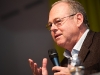 Artur K. Vogel (Chefredaktor Der Bund) am 19. Berner Medientag zum Thema  im Radiostudio Bern.