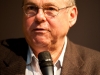 Artur K. Vogel (Chefredaktor Der Bund) am 19. Berner Medientag zum Thema  im Radiostudio Bern.