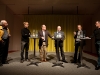 Roland Jeanneret, This Born (Berner Zeitung), Artur K. Vogel (Chefredaktor Der Bund), Ueli Eckstein (Espace Media Groupe), Urs Rueb (Media Plus AG) und Beat Soltermann (Radio DRS) am 19. Berner Medientag zum Thema  im Radiostudio Bern.